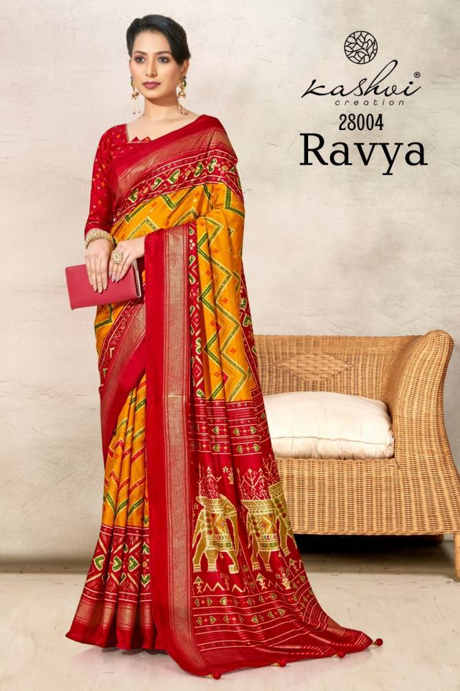 Kashvi Ravya Fancy Occasion Wear Wholesale Designer Sarees